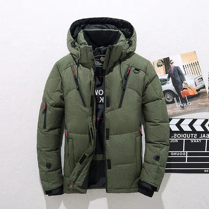 Lightweight Thermal Duck Down Puffer Jacket For Winter