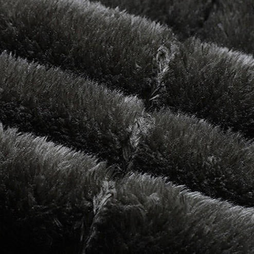 Men's Padded Fleece Jacket With Multiple Zip Pockets