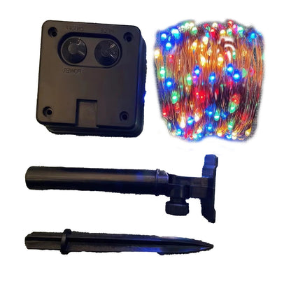 Solar LED Garden Lights with Copper Wire Fairy String Design