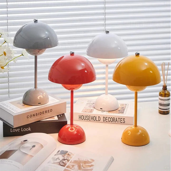 Aesthetic Nordic Mushroom Lamp Bedside Lighting