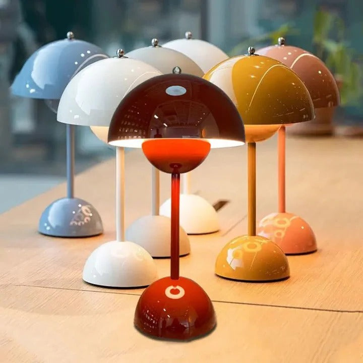 Aesthetic Nordic Mushroom Lamp Bedside Lighting