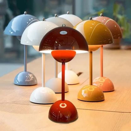 Aesthetic Nordic Mushroom Lamp Bedside Lighting