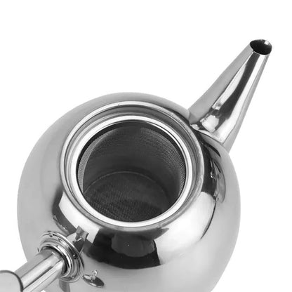 Durable Stainless Steel Teapot Elegant Home Kitchenware