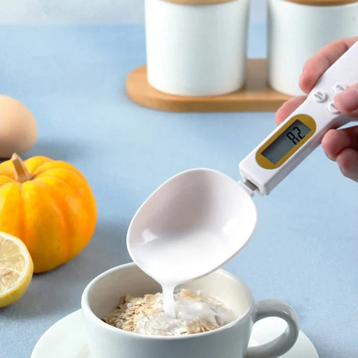 Digital Kitchen Spoon Scale for Powders, Liquids and Spices