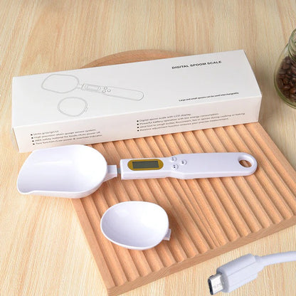 Digital Kitchen Spoon Scale for Powders, Liquids and Spices