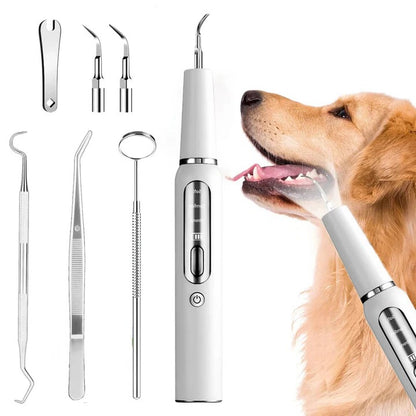 Ultrasonic Pet Dental Tool with Gentle Oral Cleaning for Dogs
