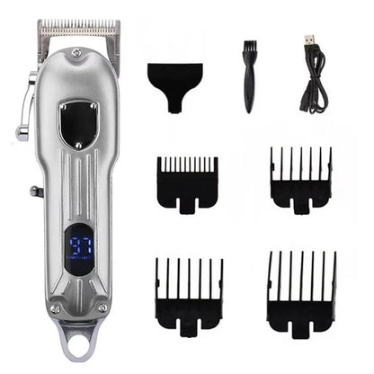 All-Metal Dog Hair Clipper Kit, Rechargeable Grooming Tool