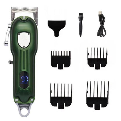 All-Metal Dog Hair Clipper Kit, Rechargeable Grooming Tool