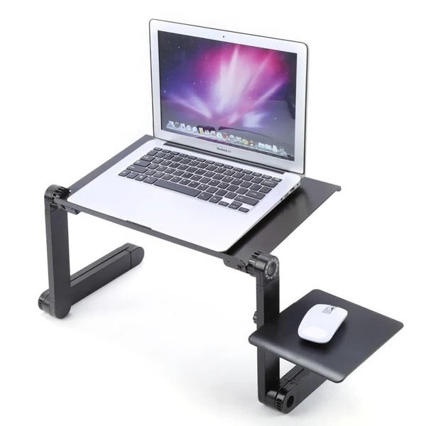 Adjustable Height and Angle Laptop Stand Ventilated Aluminum