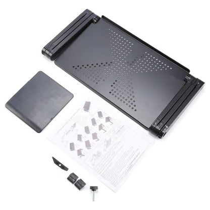 Adjustable Height and Angle Laptop Stand Ventilated Aluminum