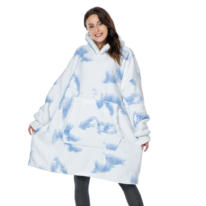Oversized Wearable Blanket Hoodie for Adults