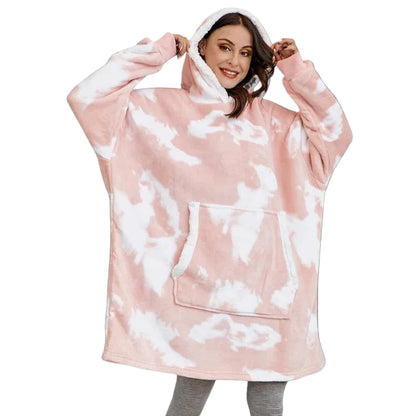 Oversized Wearable Blanket Hoodie for Adults