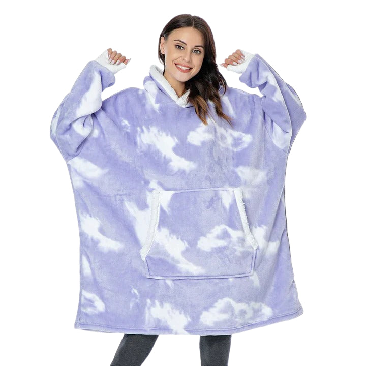 Oversized Wearable Blanket Hoodie for Adults