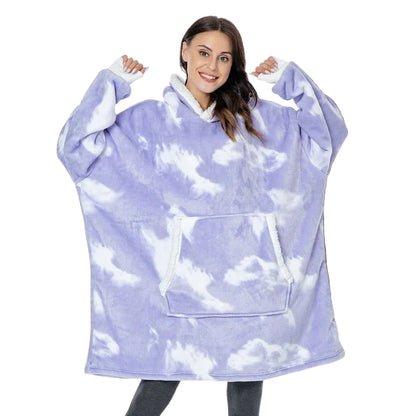 Oversized Wearable Blanket Hoodie for Adults