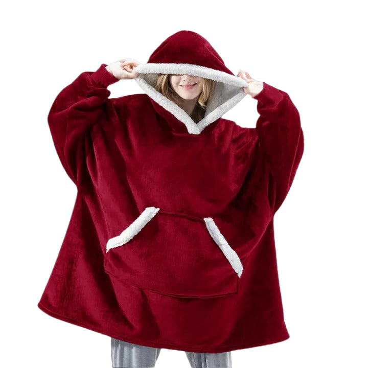 Oversized Wearable Blanket Hoodie for Adults
