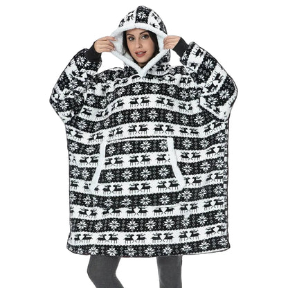 Oversized Wearable Blanket Hoodie for Adults