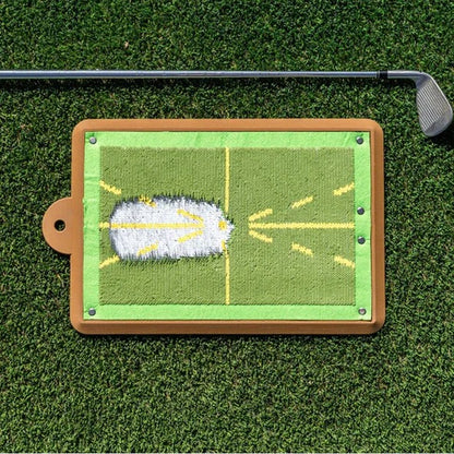 Chipping Golf Training Swing Detection Mat with Visual Feedback