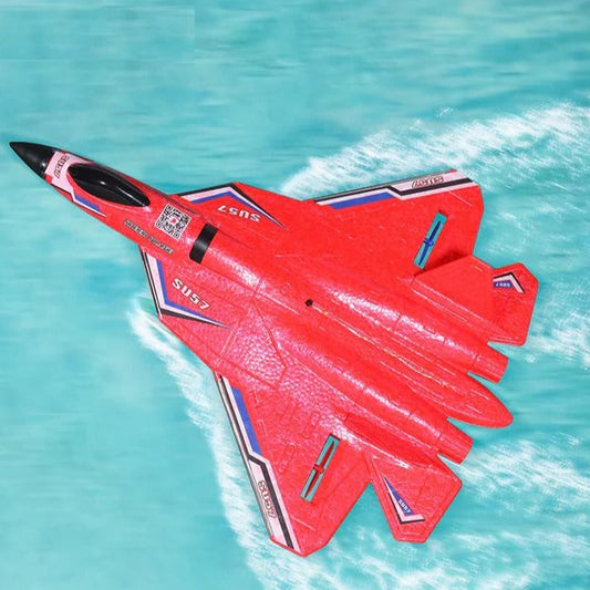 LED RC Glider Aircraft SU35/SU57, 2.4GHz Remote Control