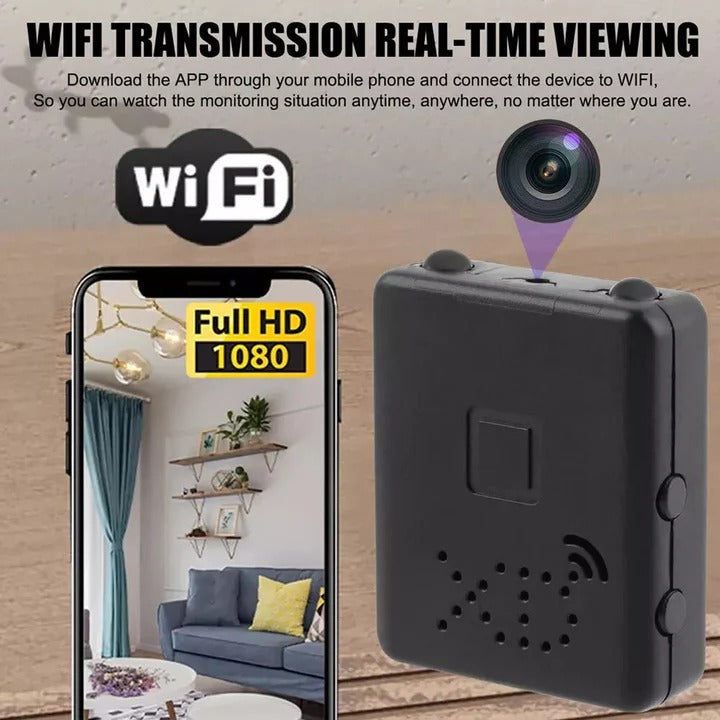 Compact HD Wi-Fi Camera, Video and Audio Capable