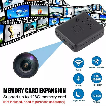 Compact HD Wi-Fi Camera, Video and Audio Capable