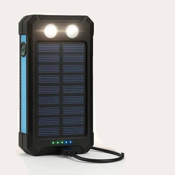 Portable 30,000mAh Solar USB Power Bank
