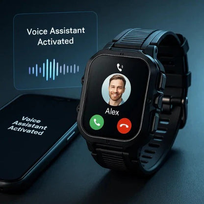 Outdoor Sports Watch with Water-Resistant Casing