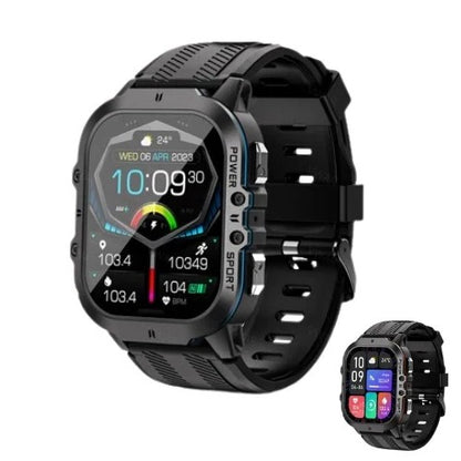 Outdoor Sports Watch with Water-Resistant Casing