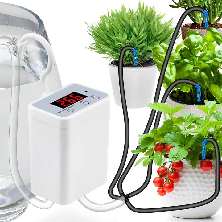 Water Pump Timer Controller with Automatic Plant Watering System
