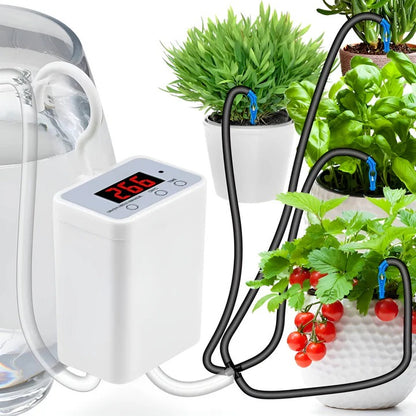 Water Pump Timer Controller with Automatic Plant Watering System