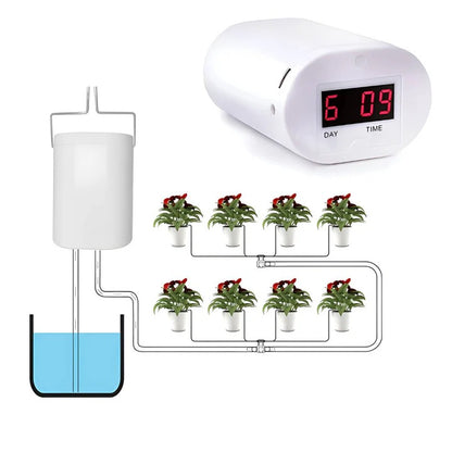 Water Pump Timer Controller with Automatic Plant Watering System