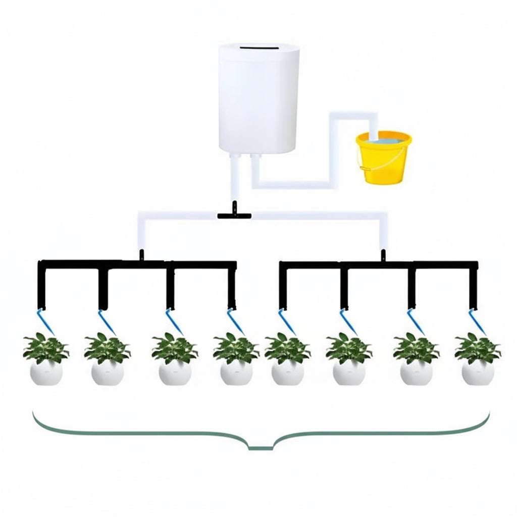 Water Pump Timer Controller with Automatic Plant Watering System