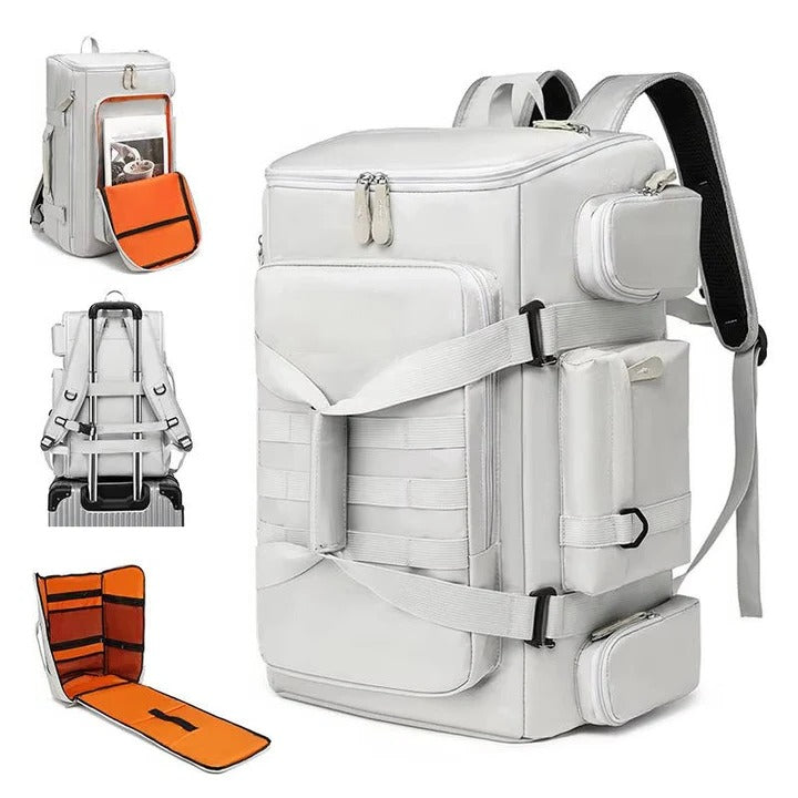 Water-Resistant Travel Backpack with Large Capacity