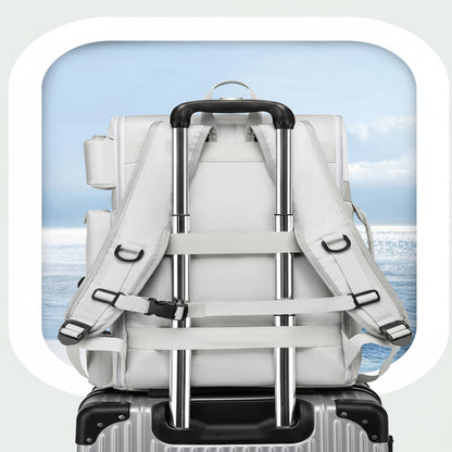 Water-Resistant Travel Backpack with Large Capacity