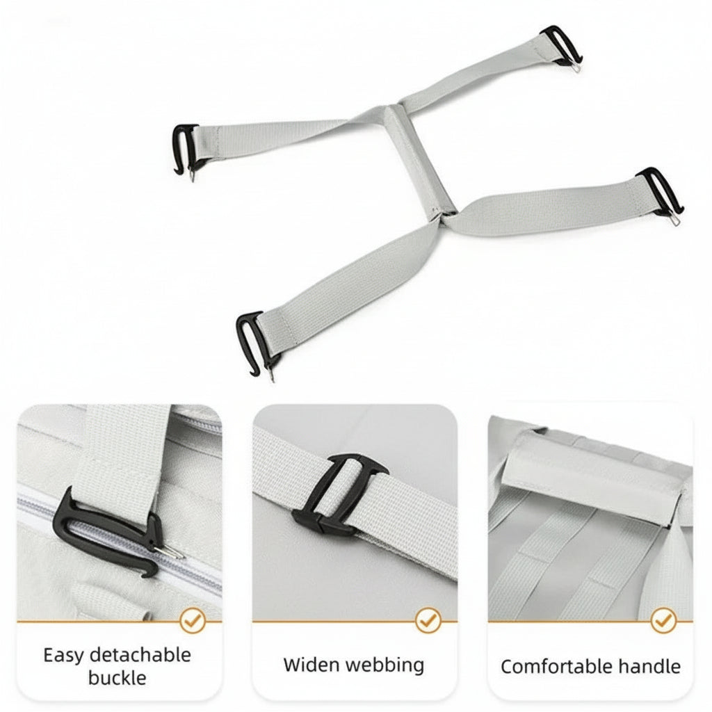 Water-Resistant Travel Backpack with Large Capacity