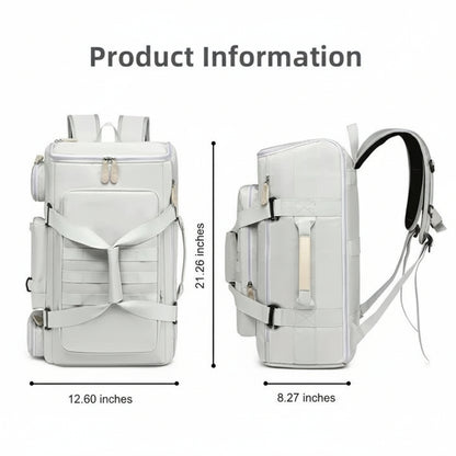 Water-Resistant Travel Backpack with Large Capacity