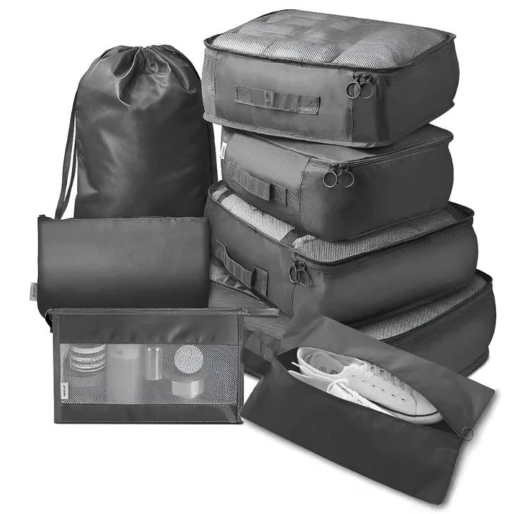 Luggage Organizers, 7 Piece Packing Cube Set for Travel