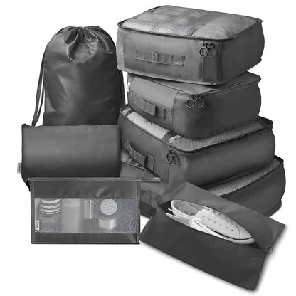Luggage Organizers, 7 Piece Packing Cube Set for Travel
