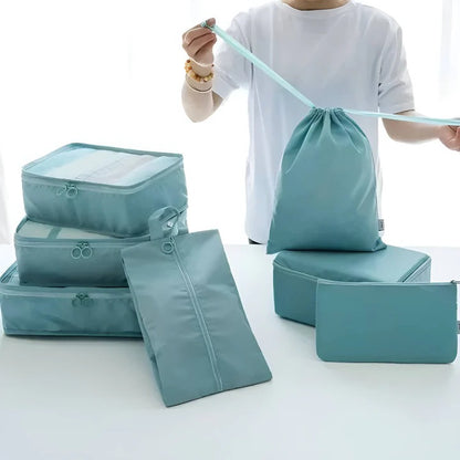 Luggage Organizers, 7 Piece Packing Cube Set for Travel