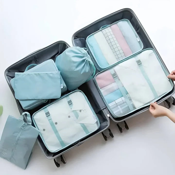 Luggage Organizers, 7 Piece Packing Cube Set for Travel