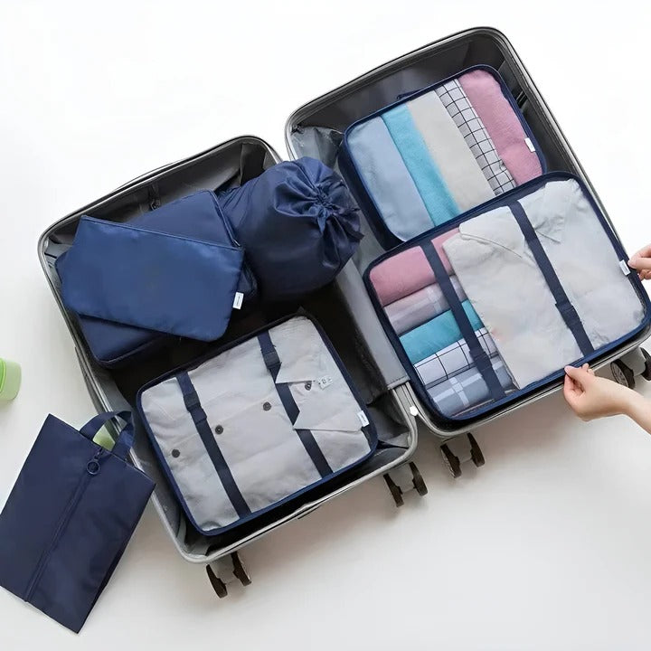 Luggage Organizers, 7 Piece Packing Cube Set for Travel