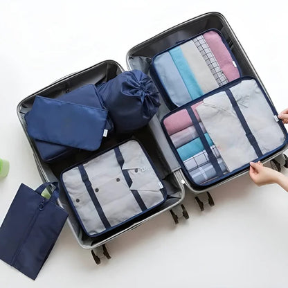 Luggage Organizers, 7 Piece Packing Cube Set for Travel