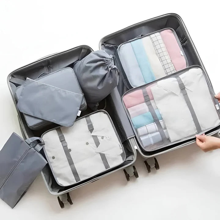 Luggage Organizers, 7 Piece Packing Cube Set for Travel