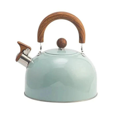 Stainless Steel Kettle, Whistling Alert for Gas and Induction Stoves
