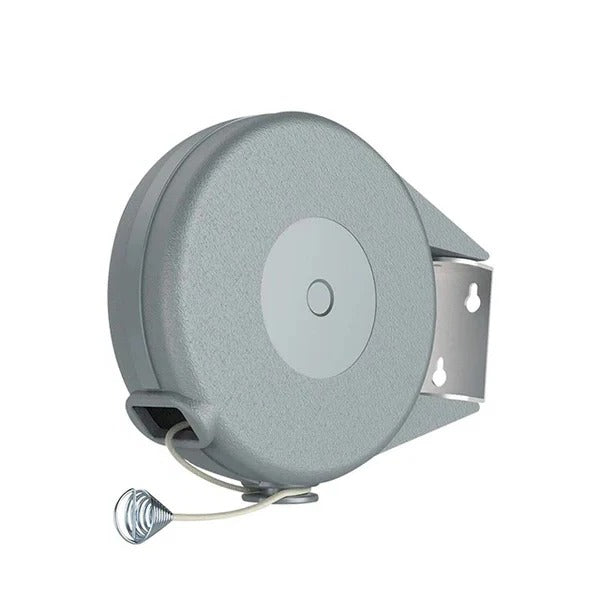 Retractable Laundry Line with Rotating Wall-Mount Housing