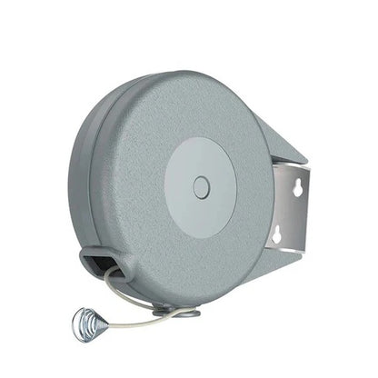 Retractable Laundry Line with Rotating Wall-Mount Housing