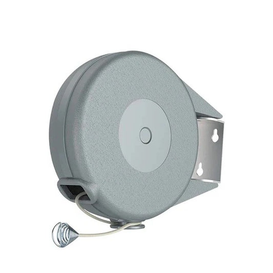 Retractable Laundry Line with Rotating Wall-Mount Housing