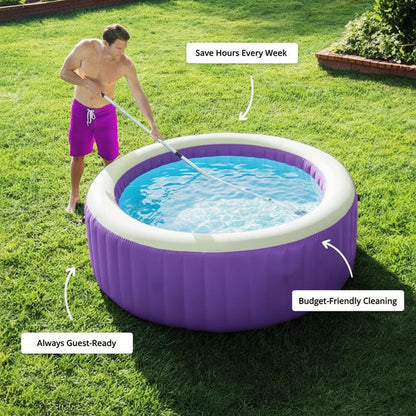 Pool Vacuum, Cordless and Submersible Cleaning Unit