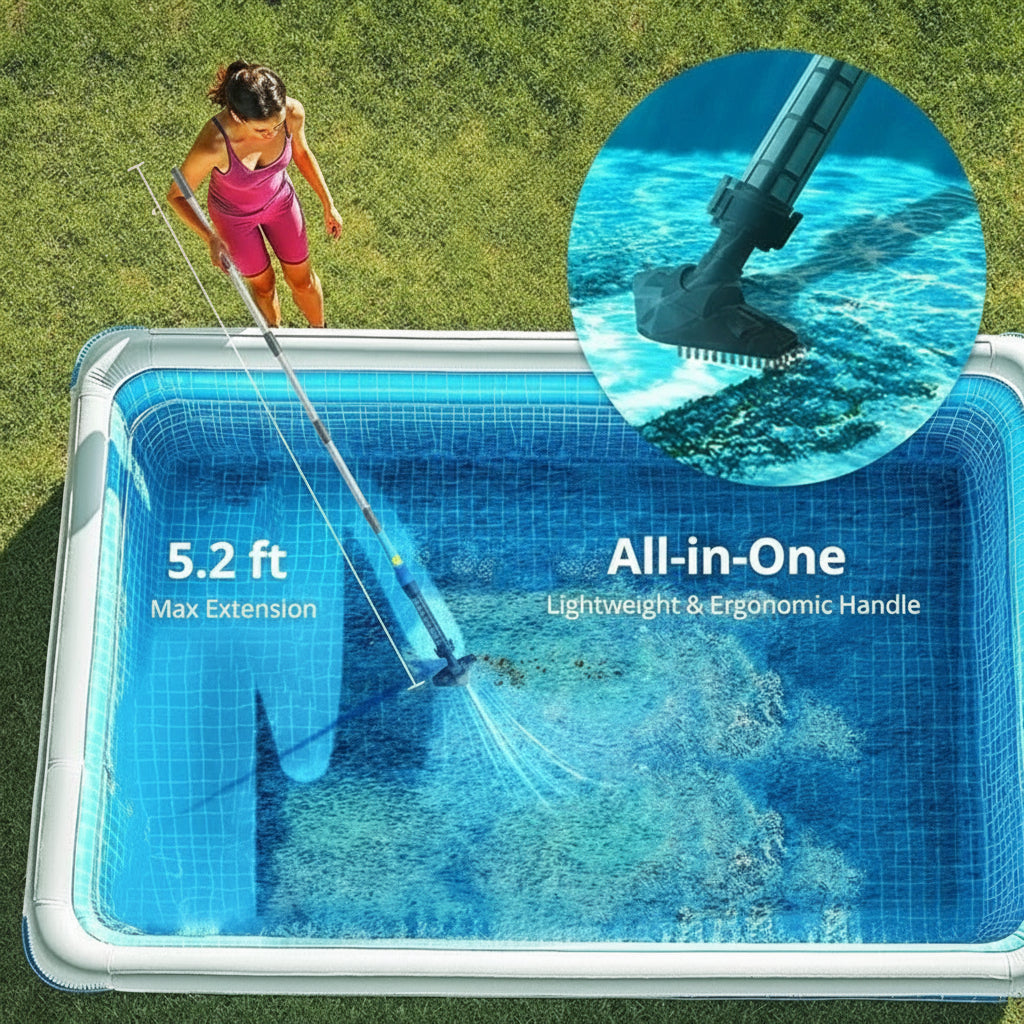Pool Vacuum, Cordless and Submersible Cleaning Unit