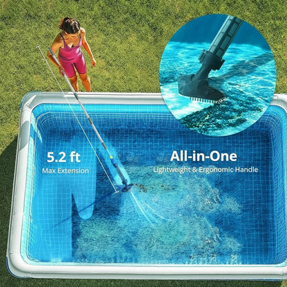 Pool Vacuum, Cordless and Submersible Cleaning Unit