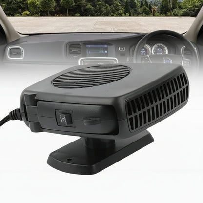 Vehicle 12V Fan Heater for Supplemental Car Interior Heating